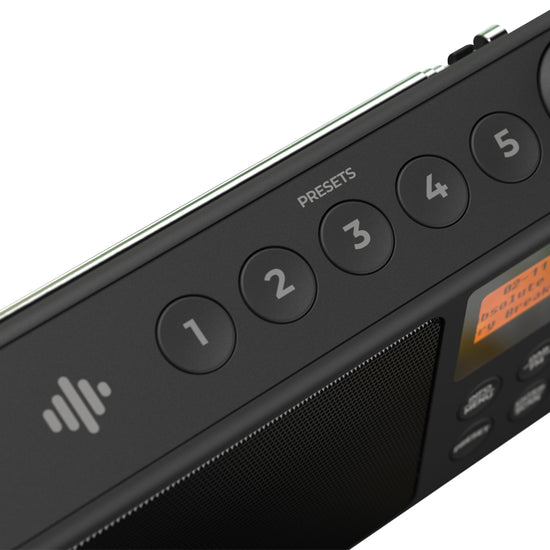 i-box Spectrum Portable DAB/DAB+/FM Radio with 5 Favourite Buttons