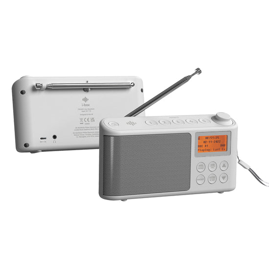 i-box Spectrum Portable DAB/DAB+/FM Radio with 5 Favourite Buttons