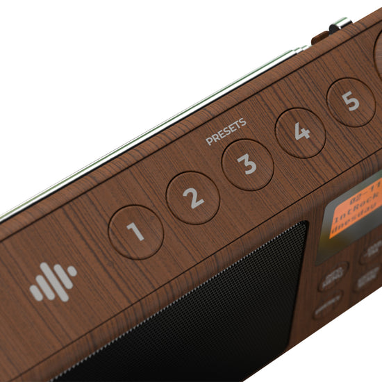 i-box Spectrum Portable DAB/DAB+/FM Radio with 5 Favourite Buttons