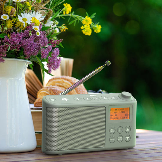 i-box Spectrum Portable DAB/DAB+/FM Radio with 5 Favourite Buttons